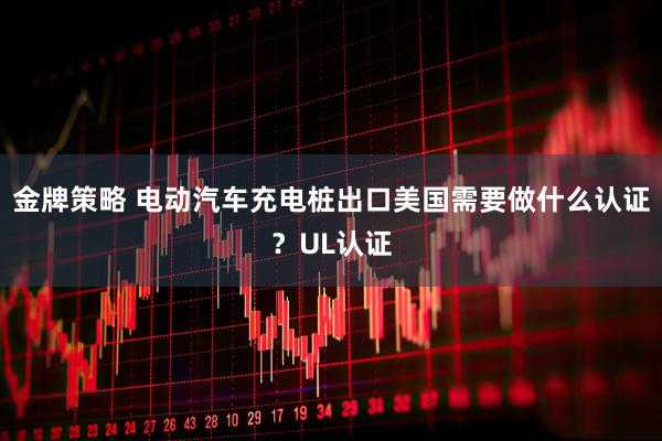 金牌策略 电动汽车充电桩出口美国需要做什么认证？UL认证