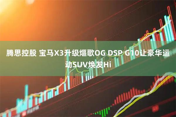 腾思控股 宝马X3升级熰歌OG DSP G10让豪华运动SUV焕发Hi
